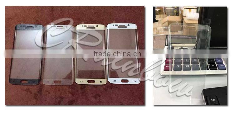 Factory Price mobile screen guard for Samsung S7 edge toughened glass