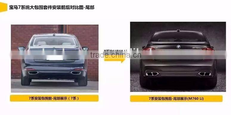 760 Li M body kit for BM*-W 7 series F02 PP material tuning body kit