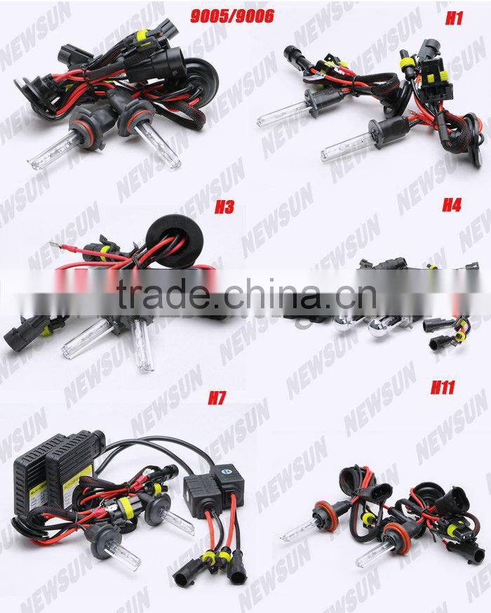 Whosale Price HID H4 Xenon Kit 35w 55w Hi/Lo Beam 12v 24v Canbus 6000K HID