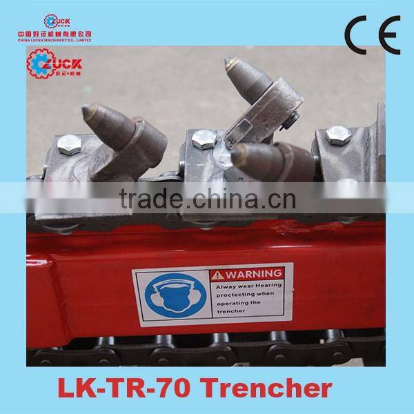 LK-TR-70 farm tractor trencher hot sale /digging trencher