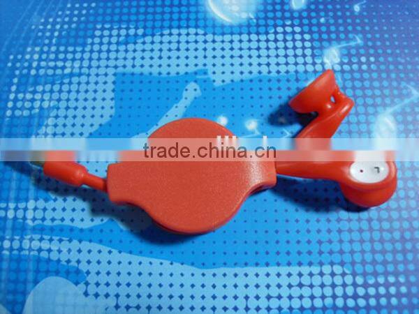 Portable cheap Retractable earphones& headphone with super bass