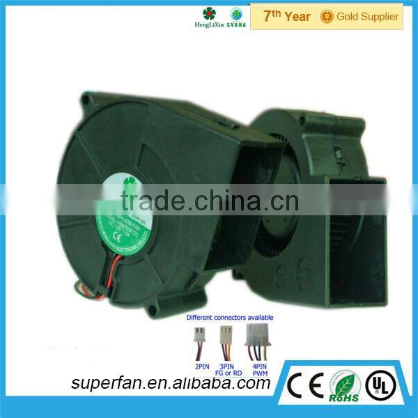 Ball bearing axial cooling DC fan 9733 bower fan