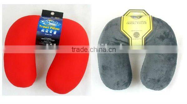 2014 Hot Selling u shape pillow filled with soft polystyrene beads