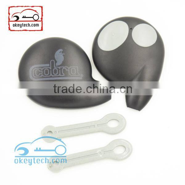 Okeytech car key cover for Cobra Remote key case