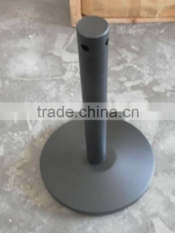 Black Iron Crowd Barrier