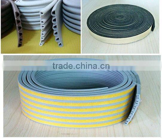 E shape,D shape Rubber extrusion foam seal strip