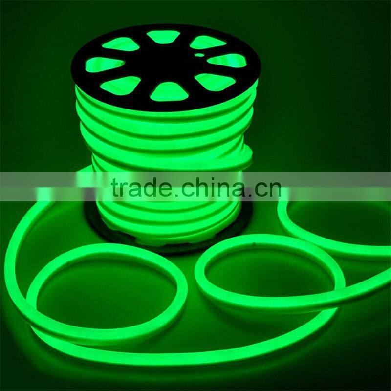 110V 220V led flex neon rope light 2-wires with 80led/m Red/Blue/Green/RGB/White/Yellow Color