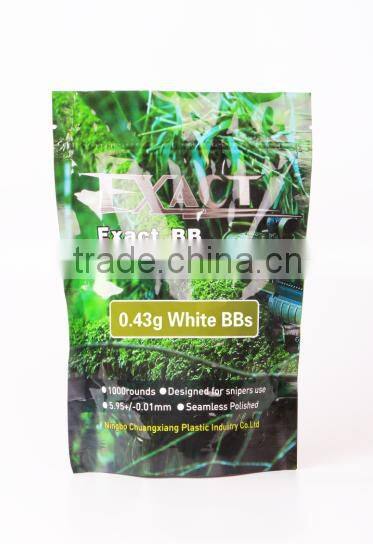 Hot sale 0.43g 6mm china factory airsoft bbs