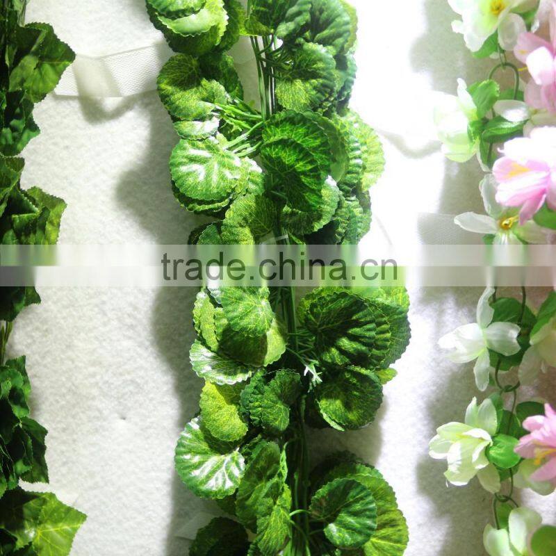high quality wholesale garden artificial leaf fence
