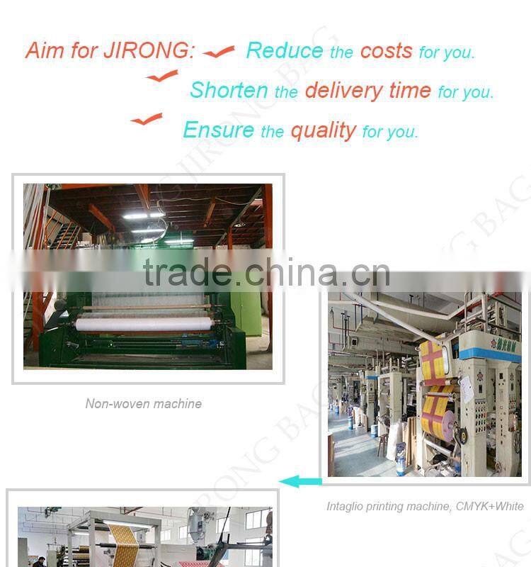 China factory cheap color printed pp woven bag