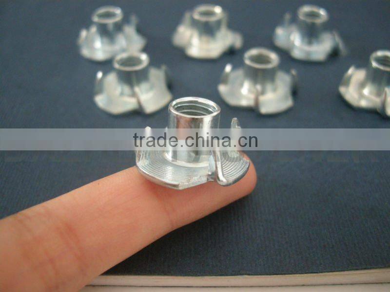 zhejiang steel furniture connector nut T nuts