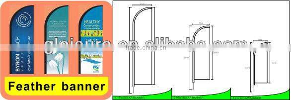 Advertising banner , advertising flag