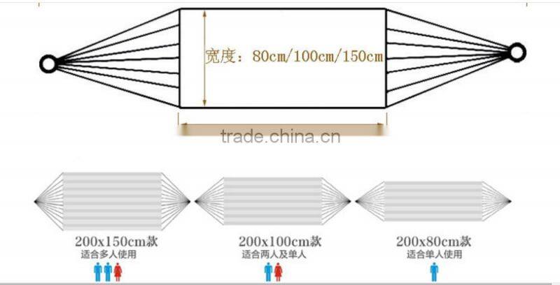 High quality portable camping hammock,canvas hammock,fabric hammock