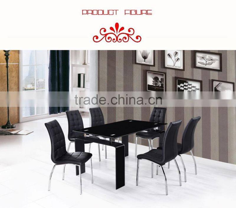 Glass Dining Table General Used Dining Room Furniture