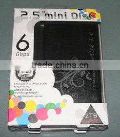 2.5' usb3.0 External Aluminum hdd enclosure/caddy for sata