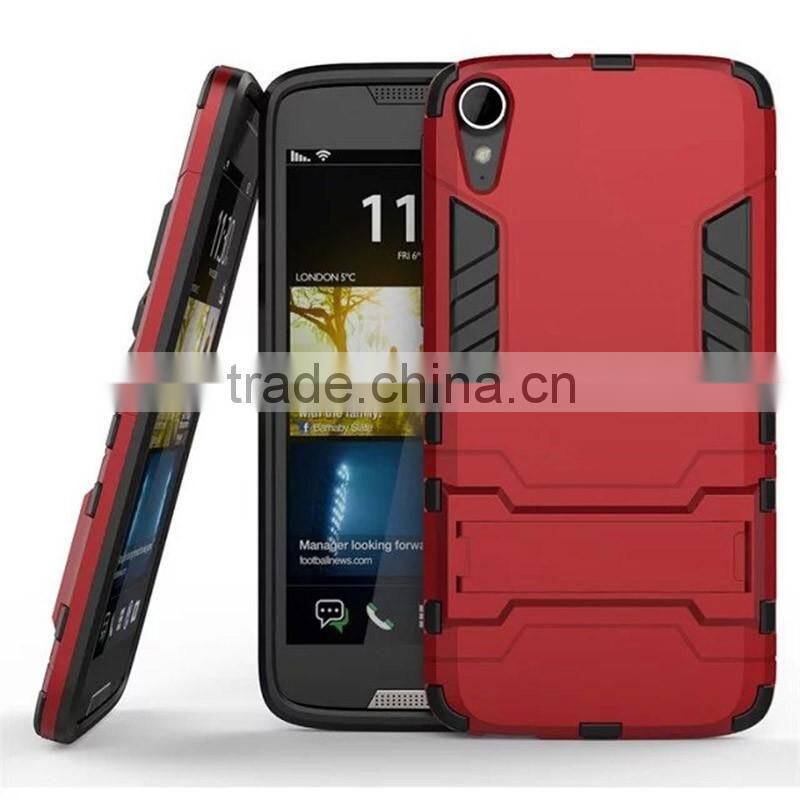 Popular Design 2 in 1 Armor Mobile Phone Case with Stand For HTC Desire 828 TPU PC Combo Case Cover