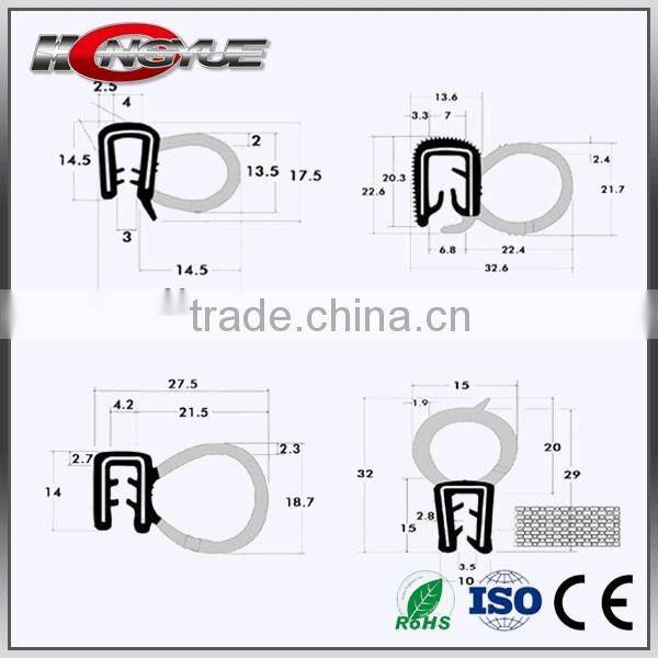 rubber seal strip ametabolic