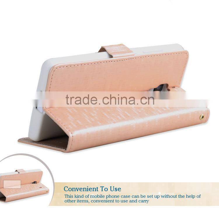 LZB colorful flip leather cover for xiaomi M2