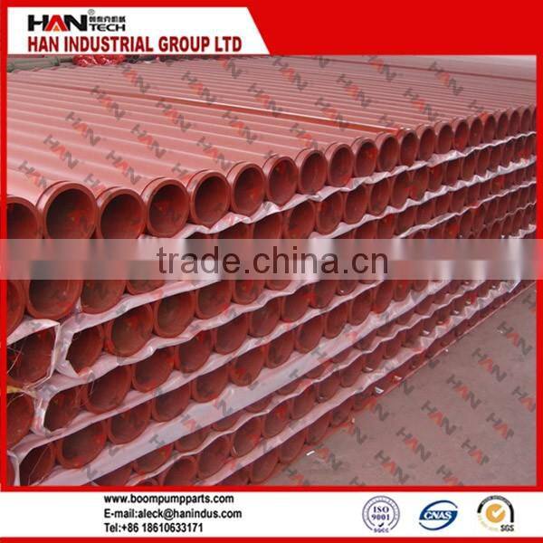 delivery pipe concrete pump ST52 DN125*3M steel pipe SCHWING 4.5mm