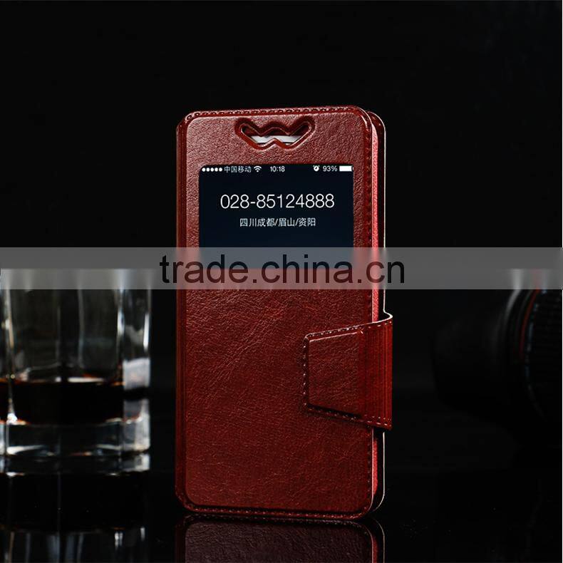 Universal leather case for mobile phone,universal phone case,Universal flip case