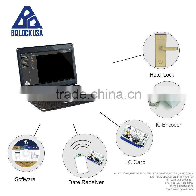Classic Low Power Consumption and Low Temprature Working Hotel Door Lock K-3000P3B
