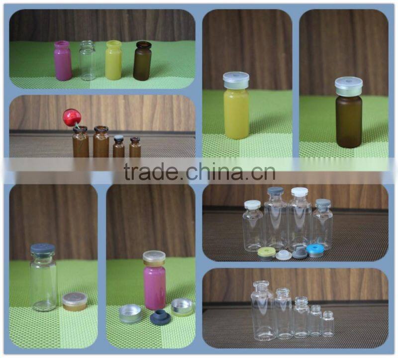 high quality 10m clear glass vial with dropper for Lab 064R