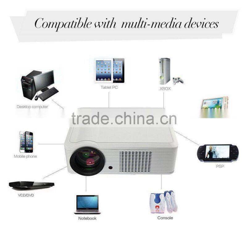 Cheap LCD 2000 Lumens home cinema projector support 1080p