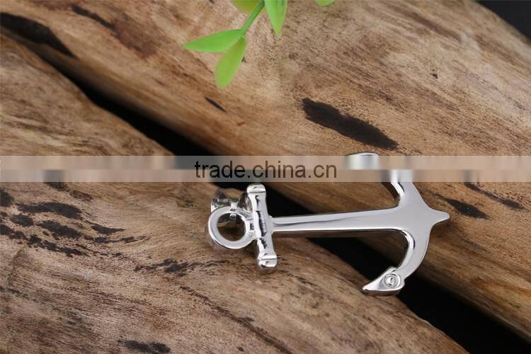 hot selling cheap price cross anchor stainless steel jewelry pendant necklace