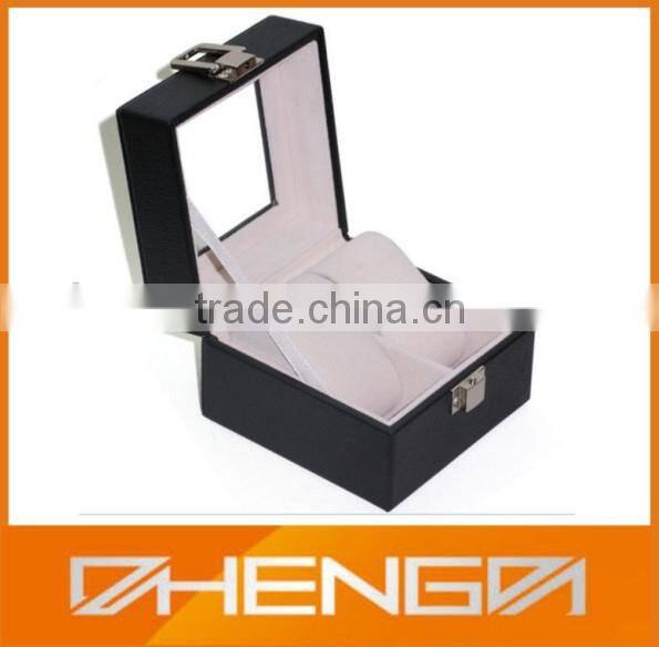 Best Sell custom made empty classic wooden watch boxes with different insert (ZDS-F250)