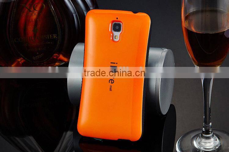 2014 New arrival iface mall Case For Xiaomi 4, Anti Shock Hybrid Glossy Protective Cover for Xiaomi 4