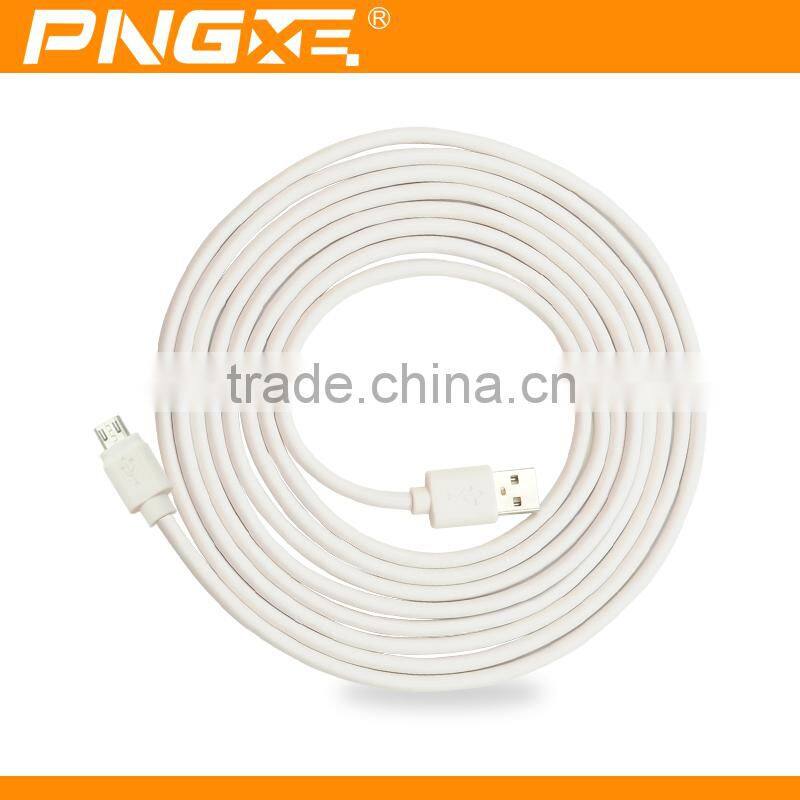 2015 New design high speed charging 3m sync data micro usb cable bulk for iphone 6 usb a cable
