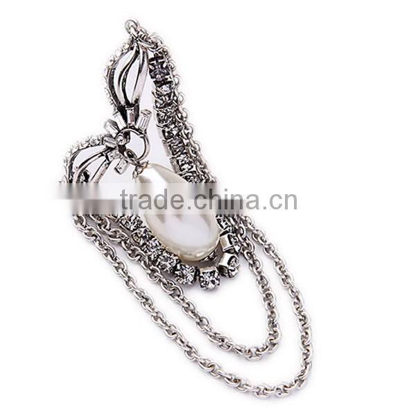 Fashion Elegant Pearl Design Multilayer Personality Brooch