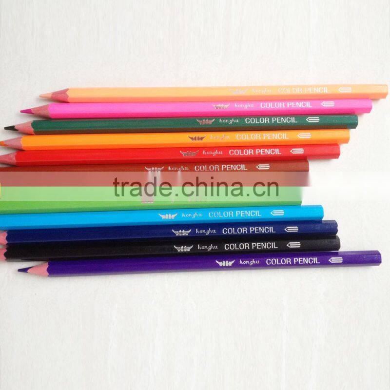 High quality Hexgonal Shape color pencil