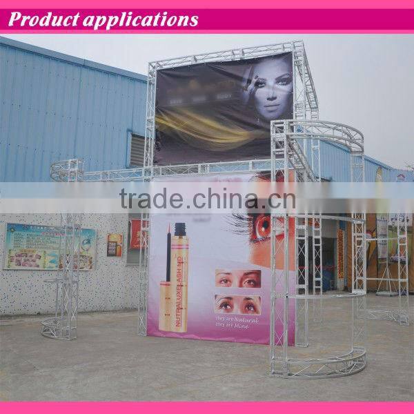 2015 hotsale Exhibition steel aluminum truss trade show display booth