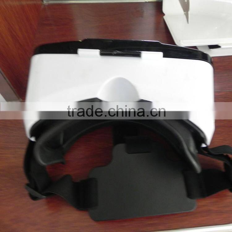 Hot sale 3d vr box google cardboard plastic headset vr glasses