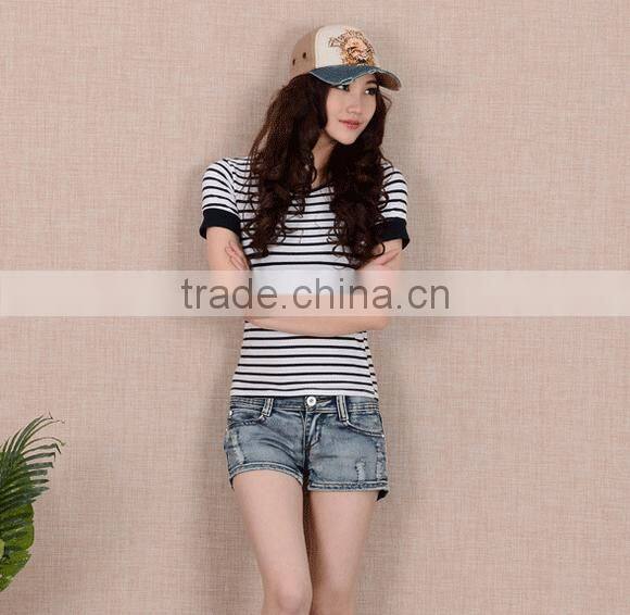 The new Models women's denim ,Cheap shorts jeans