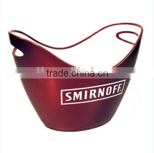 double color acrylic ice bucket for wholesale