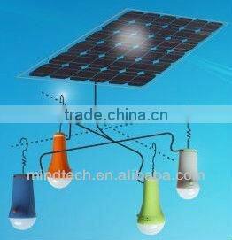 renewable solar led lamp/solar home system for 3w led lights /portable solar lighting kit with lithium battery