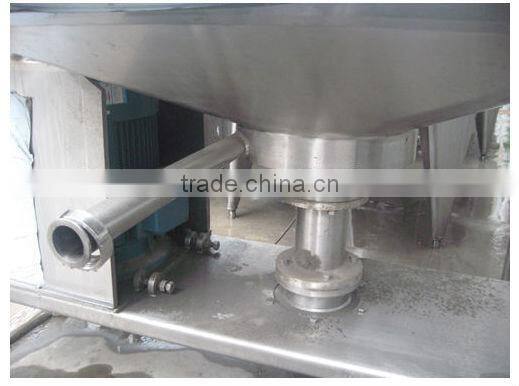 Top shear emulsification tank
