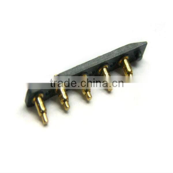 Brass pogo pin battery connector FOB Shenzhen/Hk
