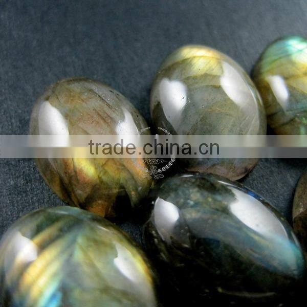 13x18mm AAA grade labradorite shining gold green oval cabochon special jewelry findings supplies for ring,DIY pendant 4120059