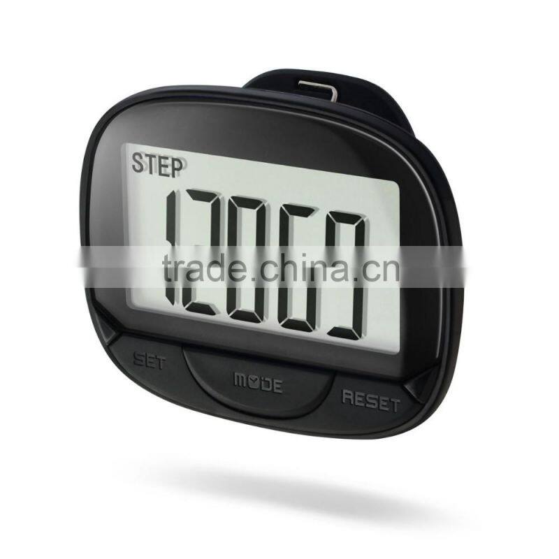 Fitness body building running pedometer