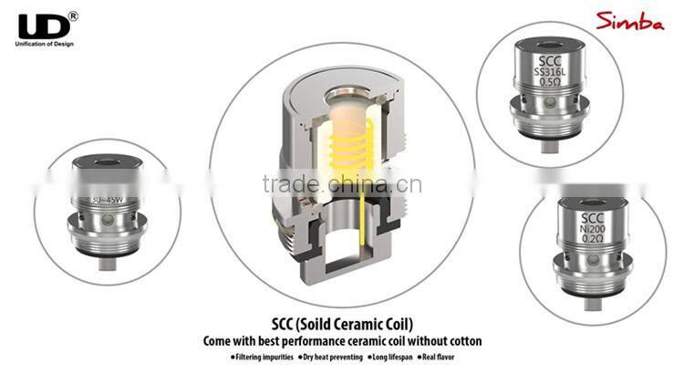 UD new type top filling 4.5ml atomizer sub ohm tank