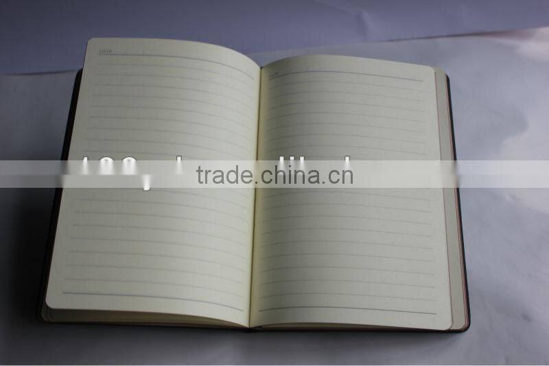 high quality B5 loose-leaf leather business organizer notebook for gift