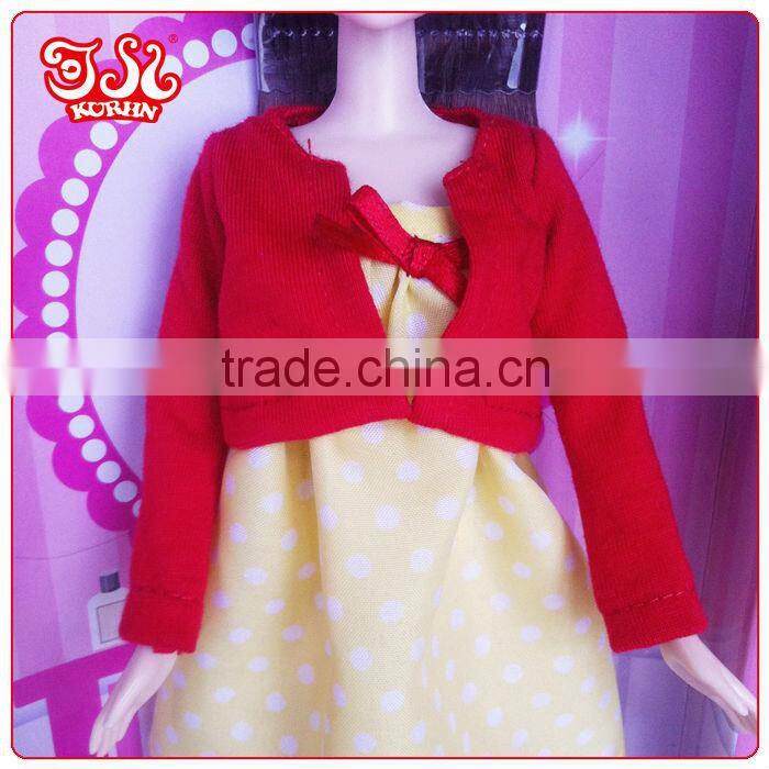11.5 inch fashion doll with DIY doll toy accessories