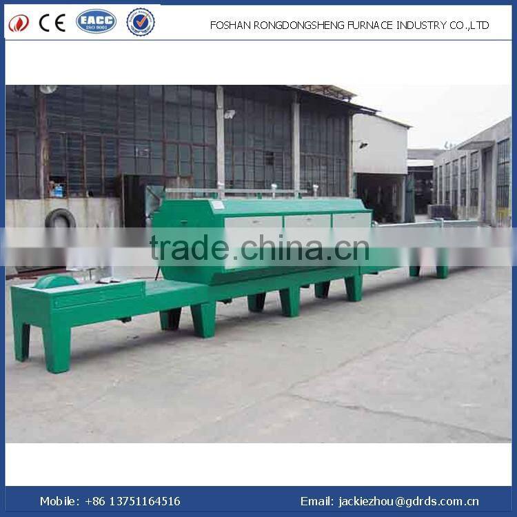 High temperature stainless steel flat wire mesh belt conveyors for furnace