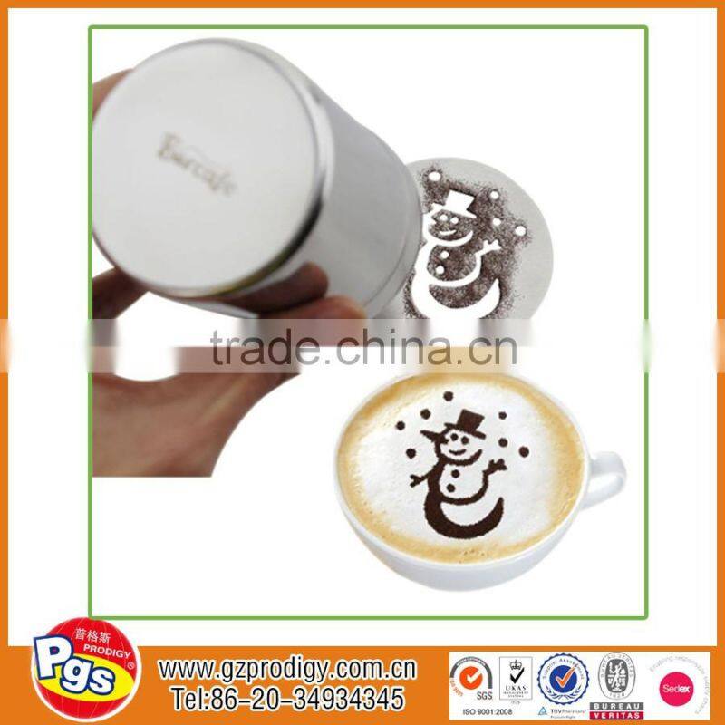 Customized Coffee Stencil, non toxic Coffee metal Stencil