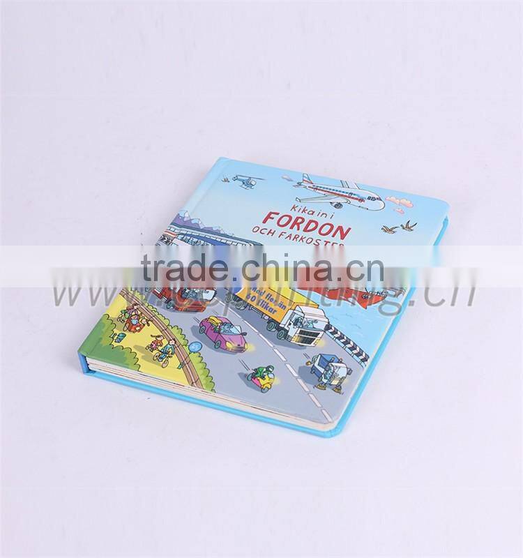 Production child hardcover story teaching book printing