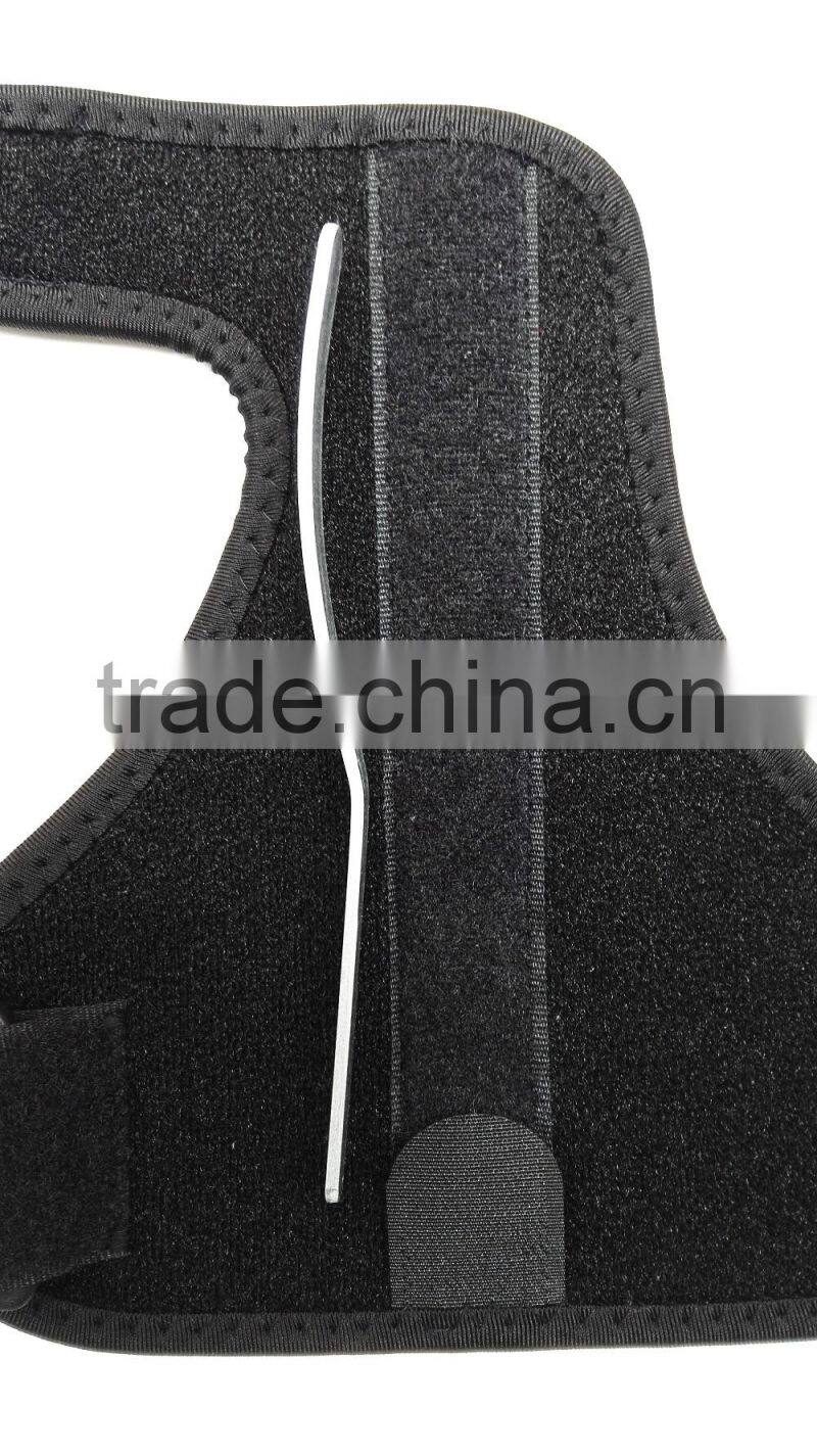 Hand Black Adjustable Neoprene Stabiliser Splint Wrist & Thumb Support
