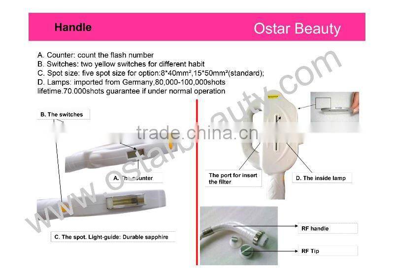 Hair removal Vascular removal, anti-aging !!! Personal Care IPL Beauty Equipment IPL 01